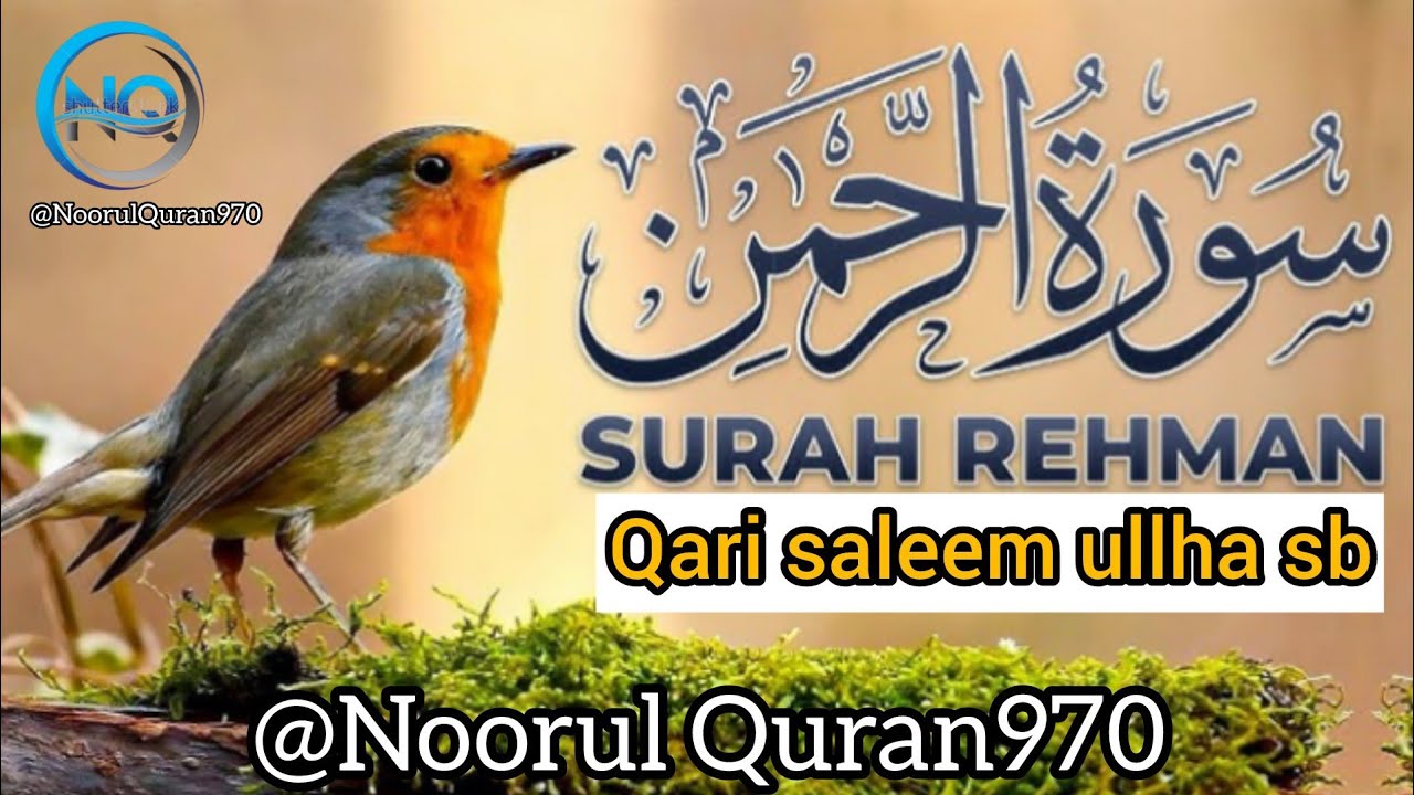 دل کو بدل دینے والی سورۃ الرحمٰن Full Surah Ar-Rahman Heart Touching Recitation| SoothingQuraTilawat