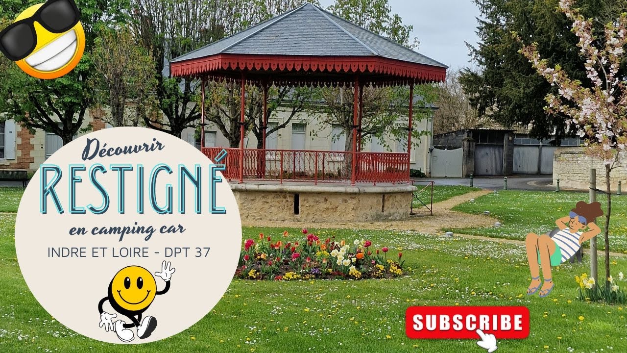 👉👉 On se pose à Restigné pour Pâques, on découvre la commune et son aire de camping car !!! 😍👍