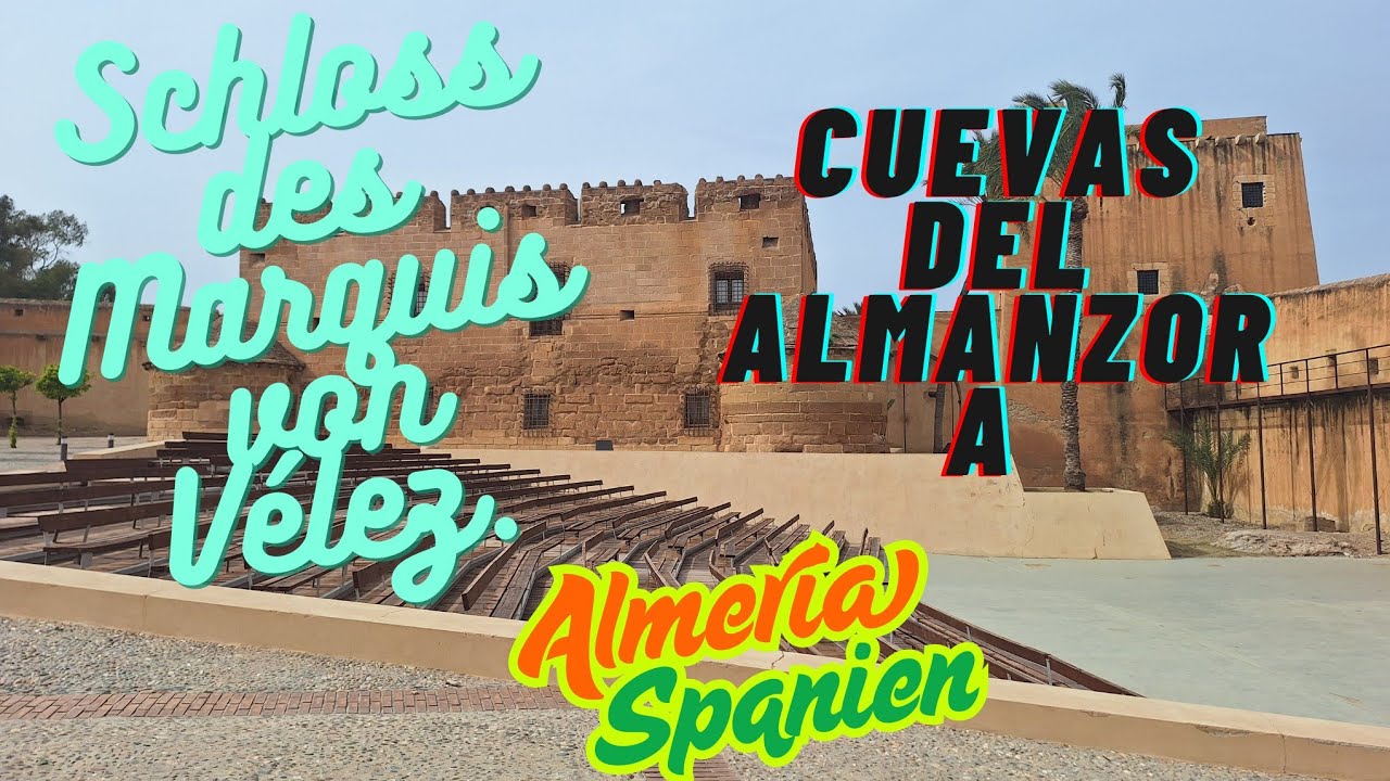 Schloss des Marquis von Vélez. Cuevas del Almanzora, Almería. Spanien.