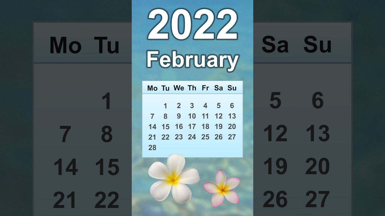 February 2022 Calendar