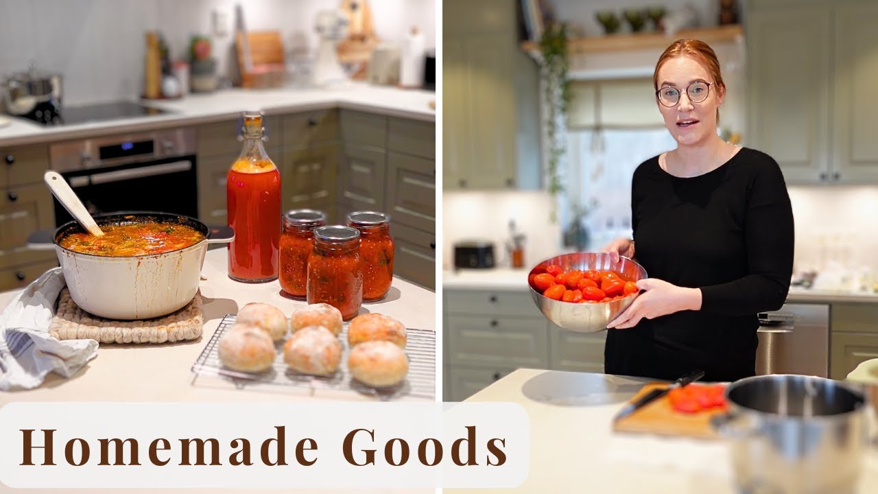 How to Water Bath Can Crushed Tomatoes, Beginner Friendly | A Day in The Kitchen
