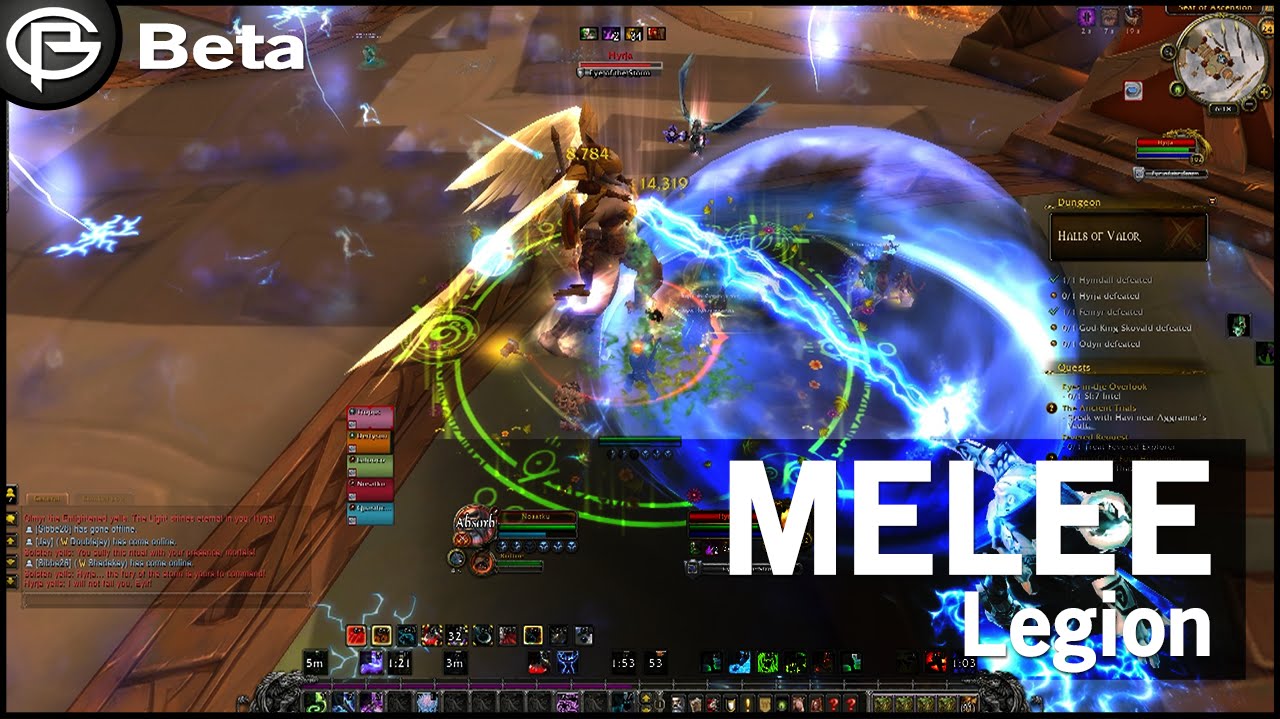 Legion Melee Comparison - All Classes