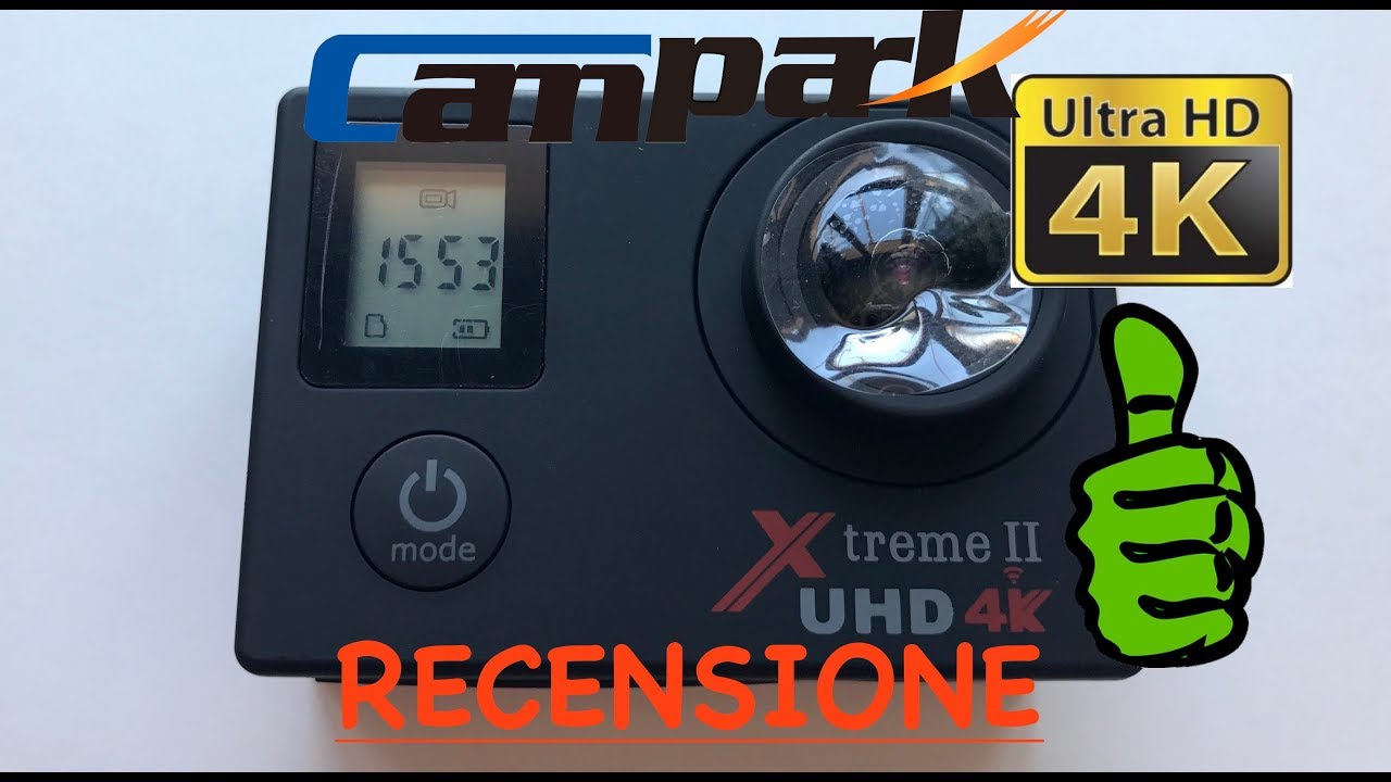 RECENSIONE Action Cam Campark 4K