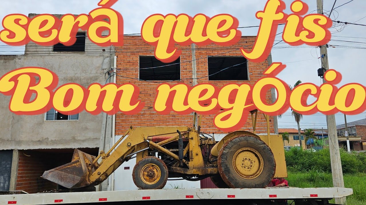 Troquei a pula pula num trator 