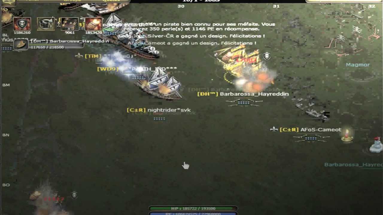 Seafight - MaitreMetroid - ONE vs TiM & StS coalition [WAR]