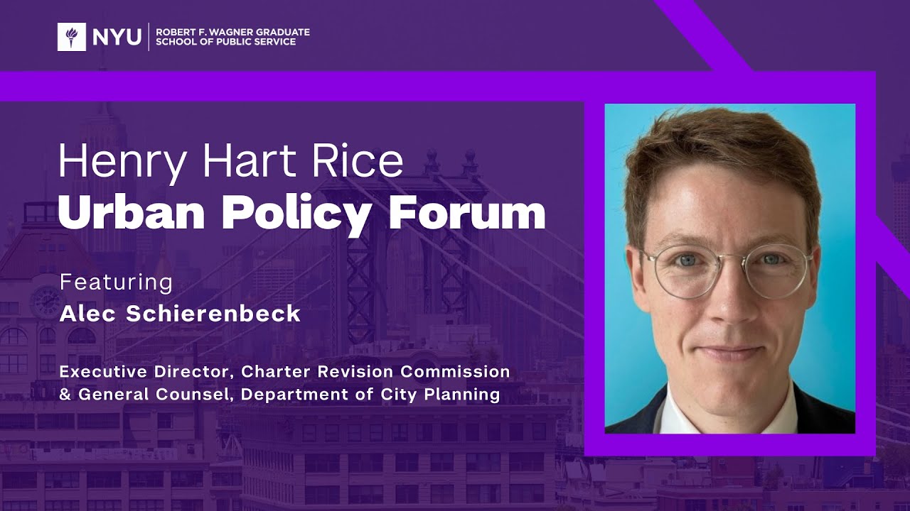 2025 Henry Hart Rice Forum with Alec Schierenbeck