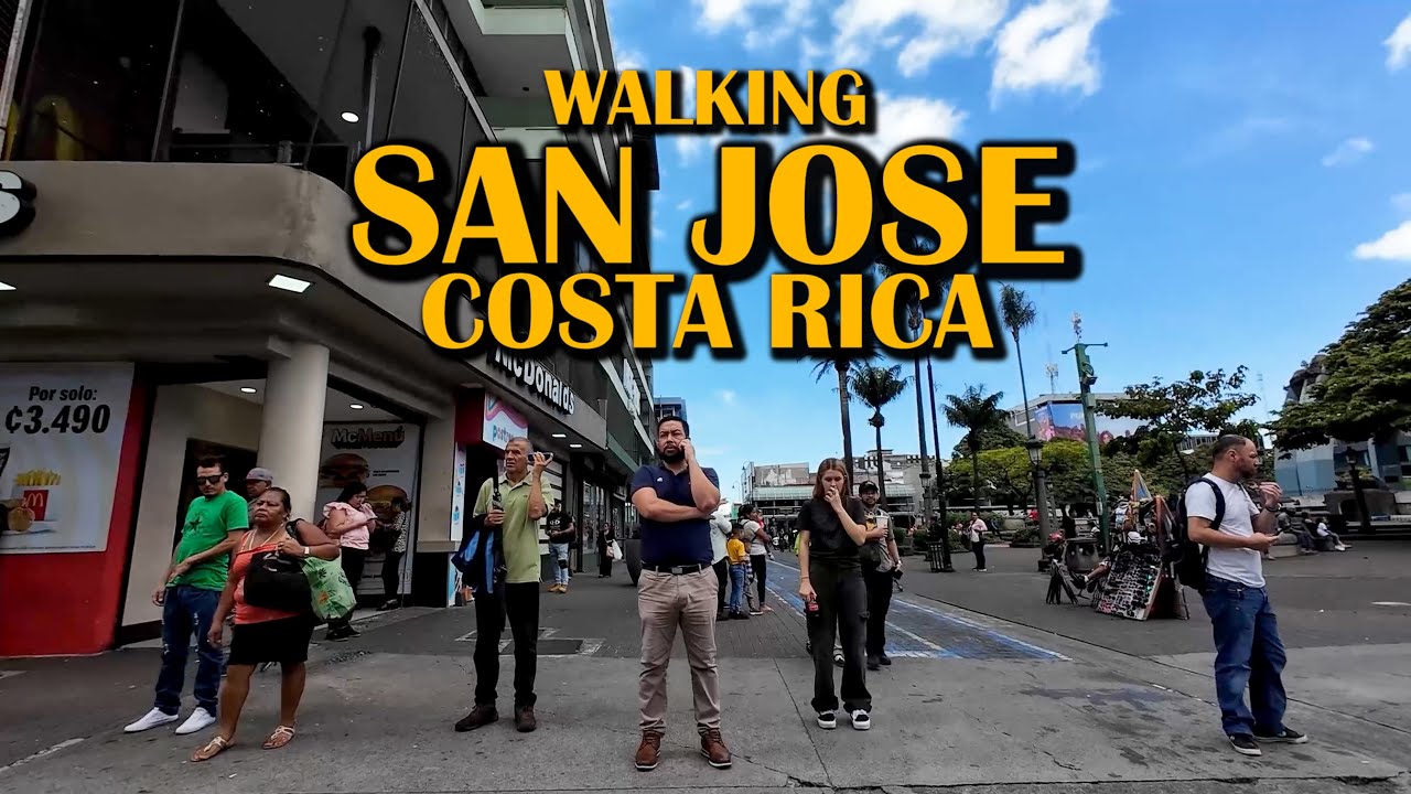 Walking San José, Costa Rica 🇨🇷 4K (2025) | City Walk & Street Life