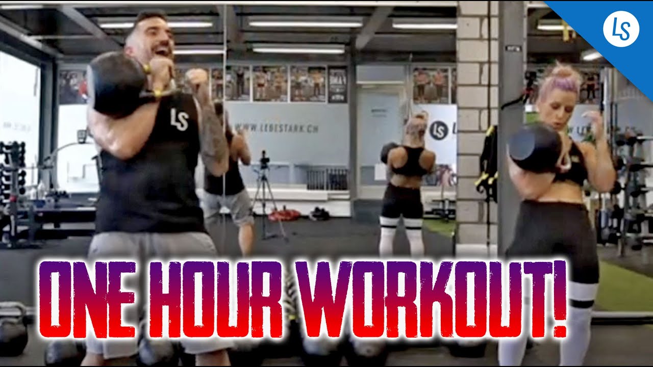 🔴 Kettlebell Workout #48 - 60 Minutes Of Training WITHOUT DROPPING THE BELL!