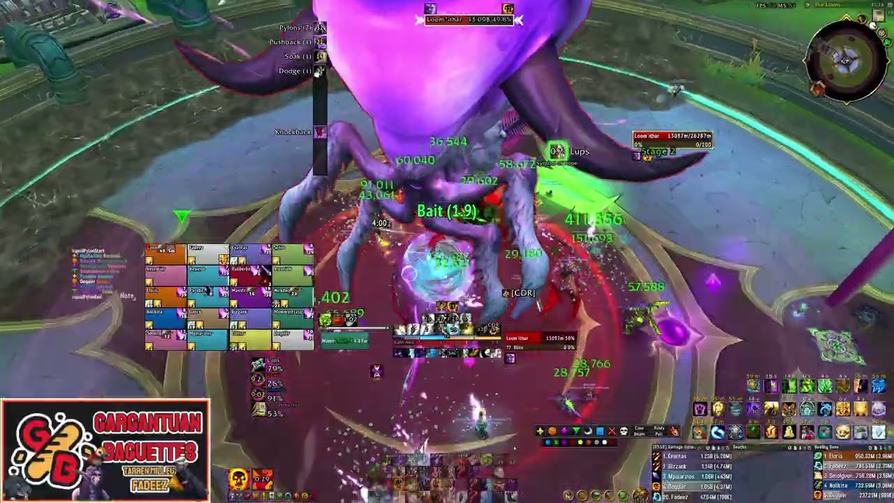Mythic Loom'ithar - Holy Priest PoV - Gargantuan Baguettes-Tarren Mill EU