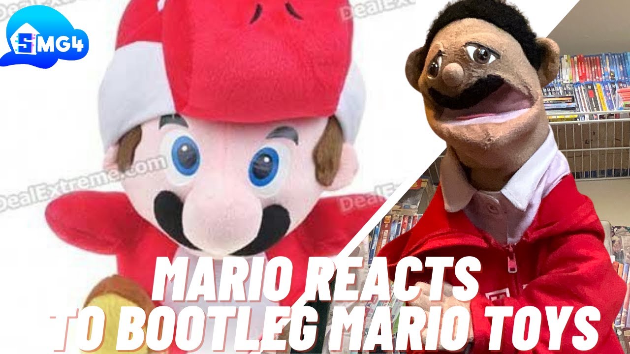 SMG4: Марио реагирует на пиратскую версию Mario Toys с Луиджи (Puppet Reaction)