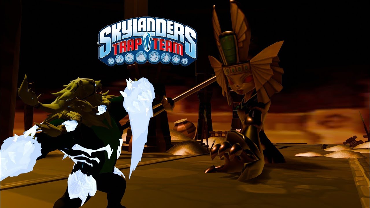 Skylanders Trap Team Cemu Walkthrough The Lair of the Golden Queen