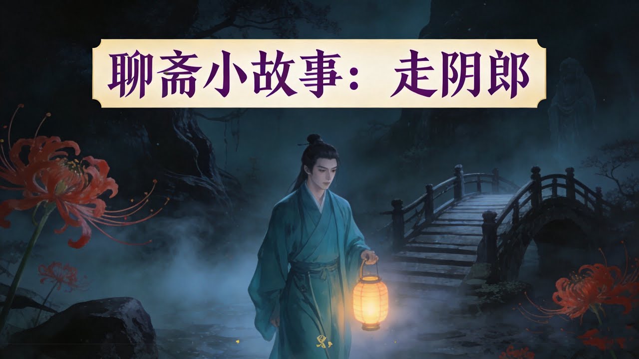 聽老郭說書，聊齋小故事：走陰郎 #聊齋故事 #評書故事 #單口喜劇 