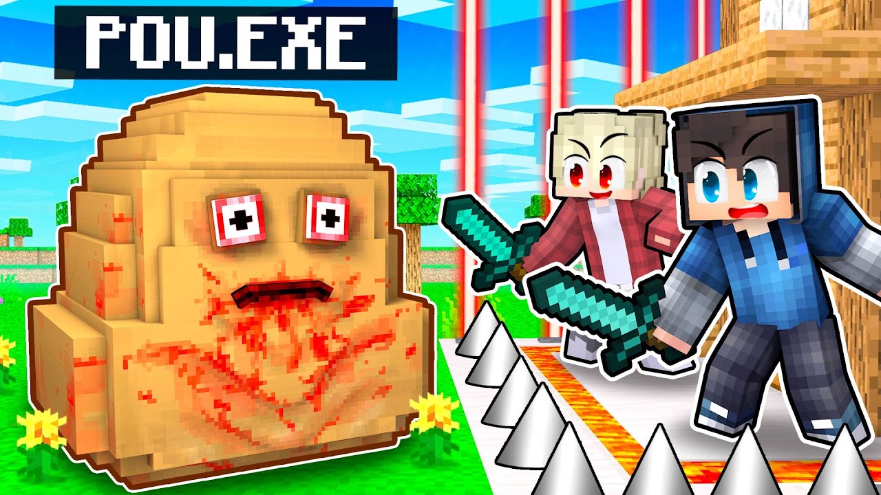 POU.EXE vs NEJZABEZPEČENĚJŠÍ Dům v Minecraftu!