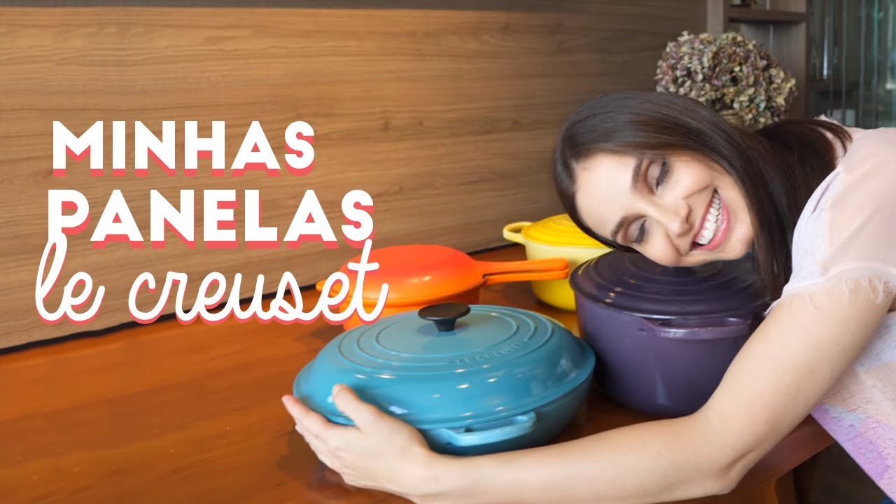 Minhas panelas de LUXO Le Creuset