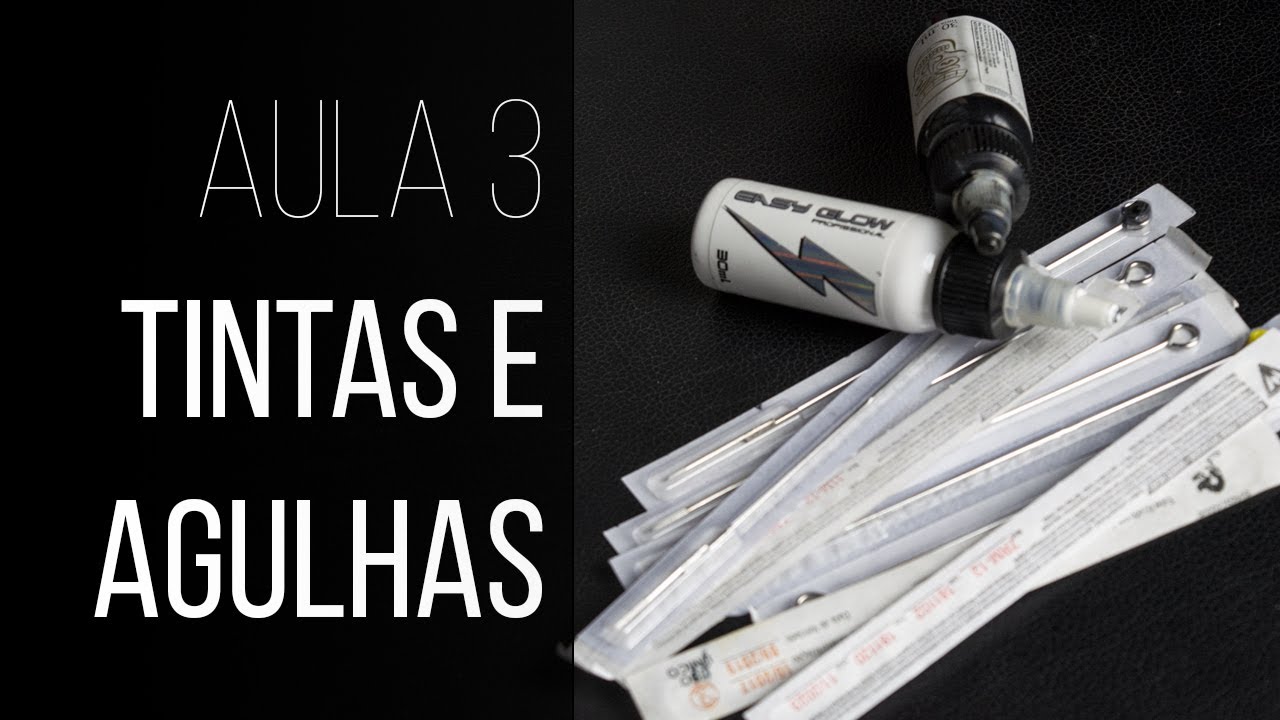 CURSO PARA INICIANTES - Aula 3 - Agulhas e tintas #cursodetattoo #thcink #agulhasdetatuagem
