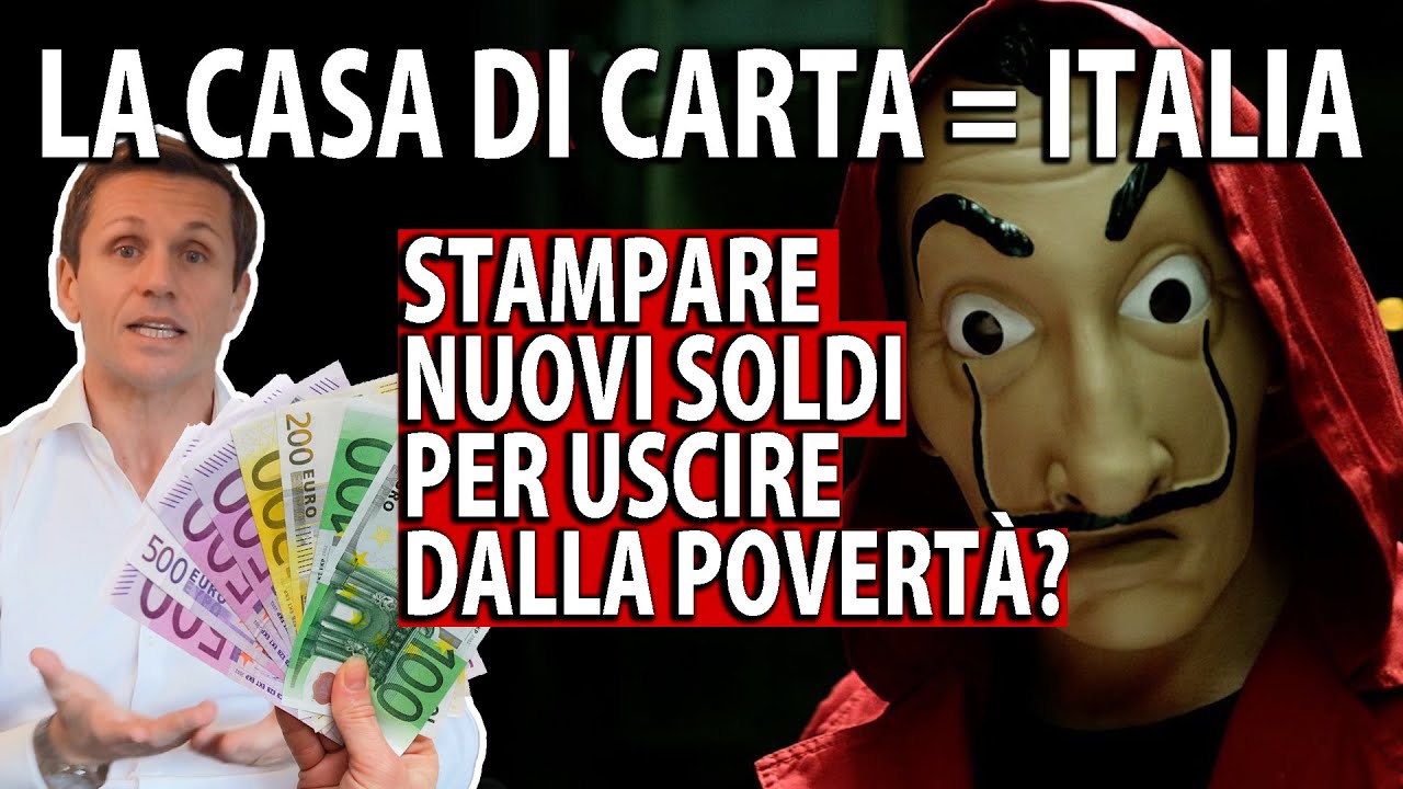 Stampare soldi per uscire dalla povertà | avv. Angelo Greco