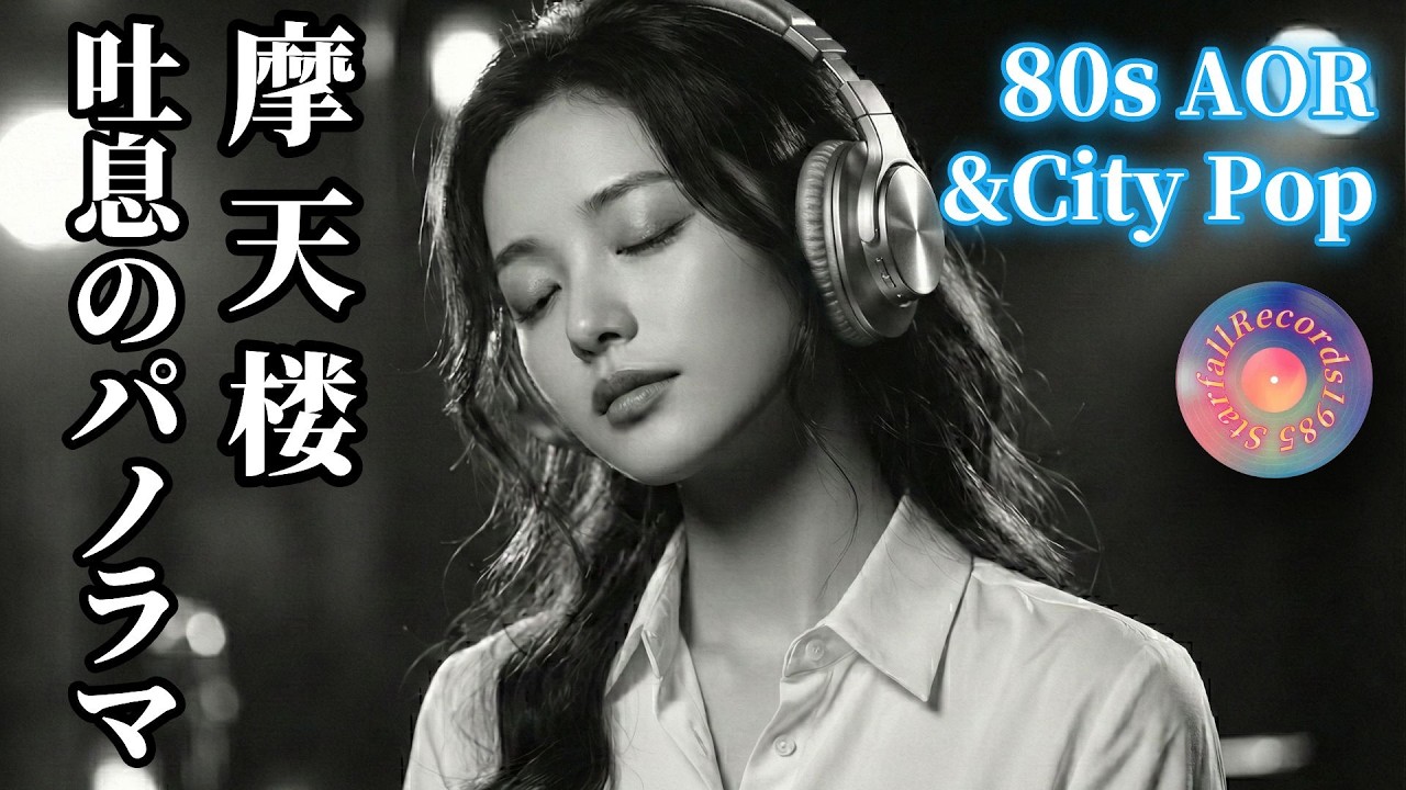 ヘッドフォン越しの摩天楼【 80s City Pop & AOR 】吐息のパノラマ