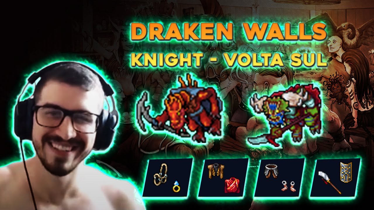 [EK] DRAKEN WALLS SOUTH SUL COMO CAÇAR ~ PROFIT 600~700K/H ~ 3.5kk EXP 150%