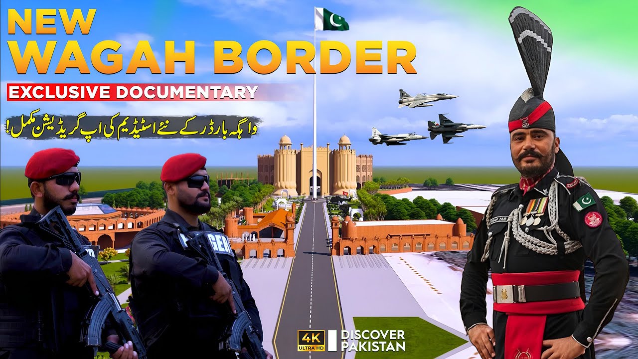 New Wagah Border Lahore Exclusive Documentary | World Biggest Stadium & Museum | Discover Pakistan
