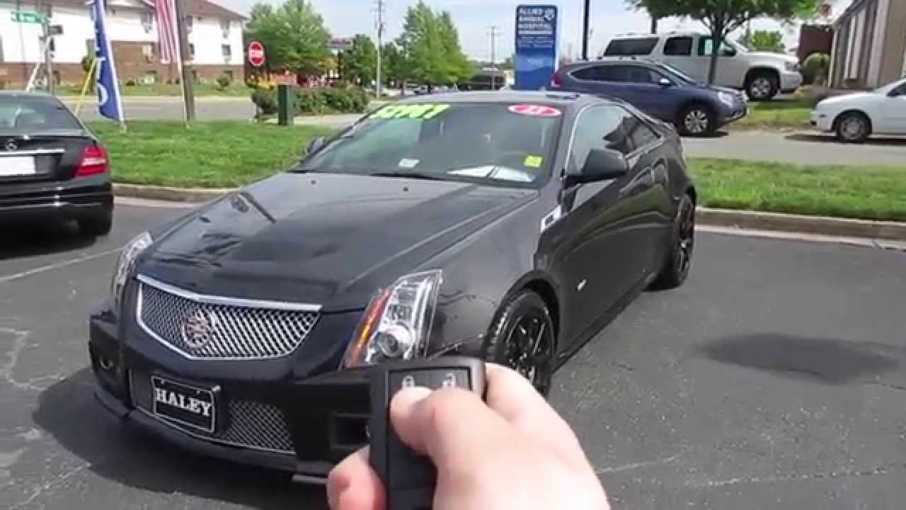 *ПРОДАНО* Cadillac CTS-V Coupe 2013 года: осмотр, запуск, выхлоп, обзор