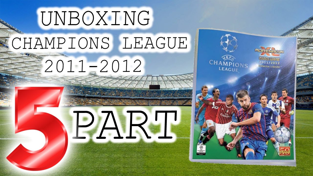 #5 ☆ TOP MASTER MESSI ☆ UNBOXING 20 SASZETEK Panini CHAMPIONS LEAGUE 2011-2012