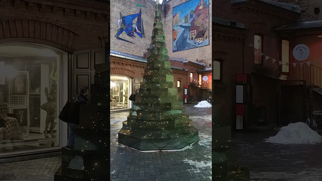 Arnaud Lapierre Northern Tree Immersive installation in St.Petersburg