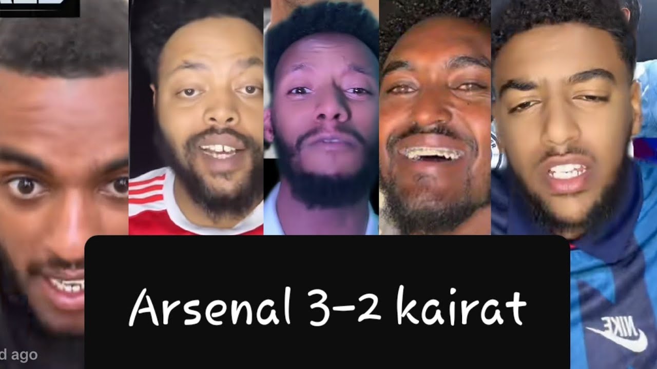 ARSENAL ዛሬ ካሸነፈ በኋላ ታዋቂ ቲክታከሮች ምን አሉ?#Arsenal #habesha tiktok #manchesterunited