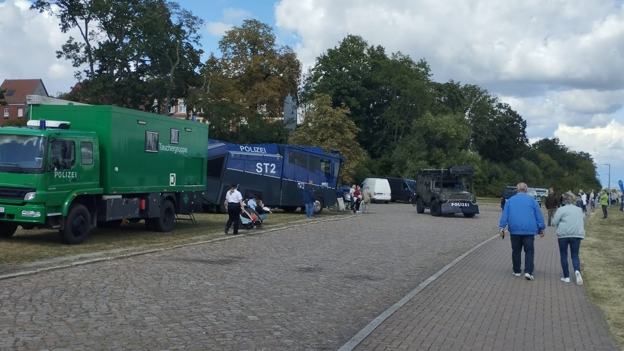 Polizei Großübung 