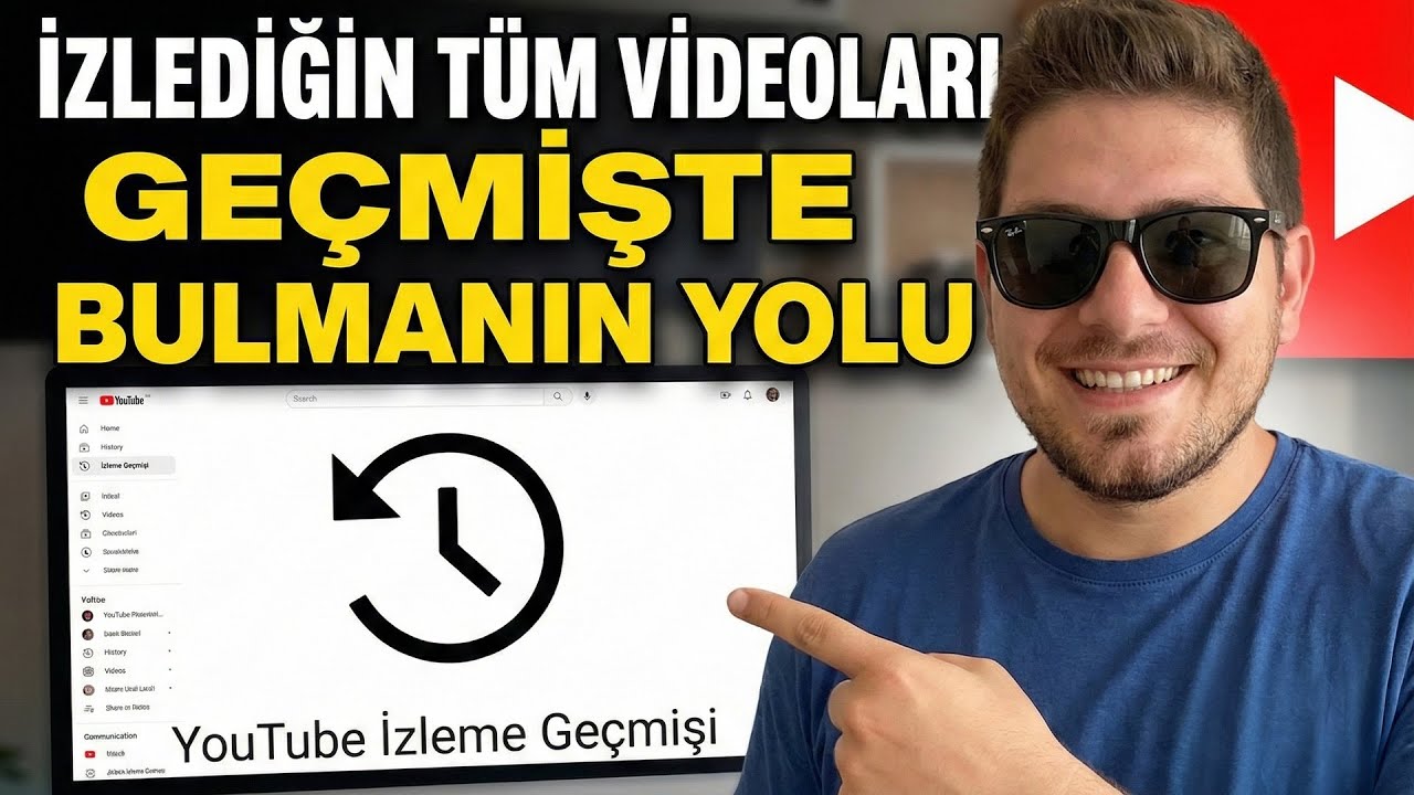 YouTube İzleme Ge&ccedil;mişine Nasıl Bakılır - Ge&ccedil;mişi G&ouml;rme