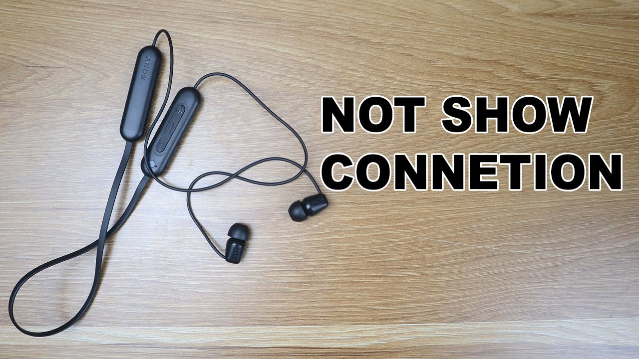 Я понял, почему SONY WI C100 не отображает соединение Bluetooth