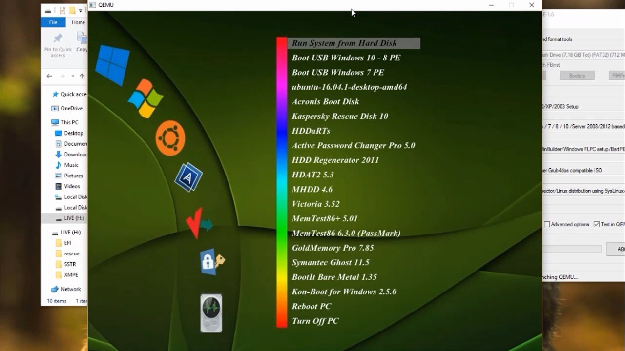 How To create multiboot USB any Windows and any live programs
