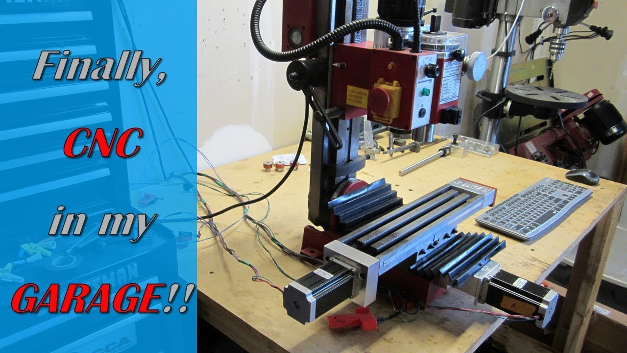 Mini Mill CNC Fusion Conversion Part 1