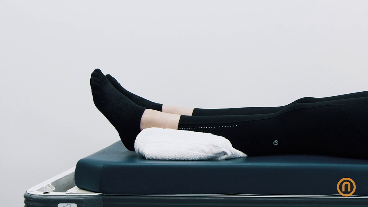 Supine Ankle Pumps | NanoKnee Institute