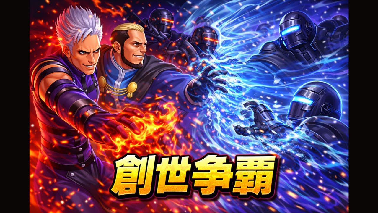 前も後ろも一気に討つ！創世争覇で暴れるクリザリッド×ゲーニッツ【KOF98UMOL】