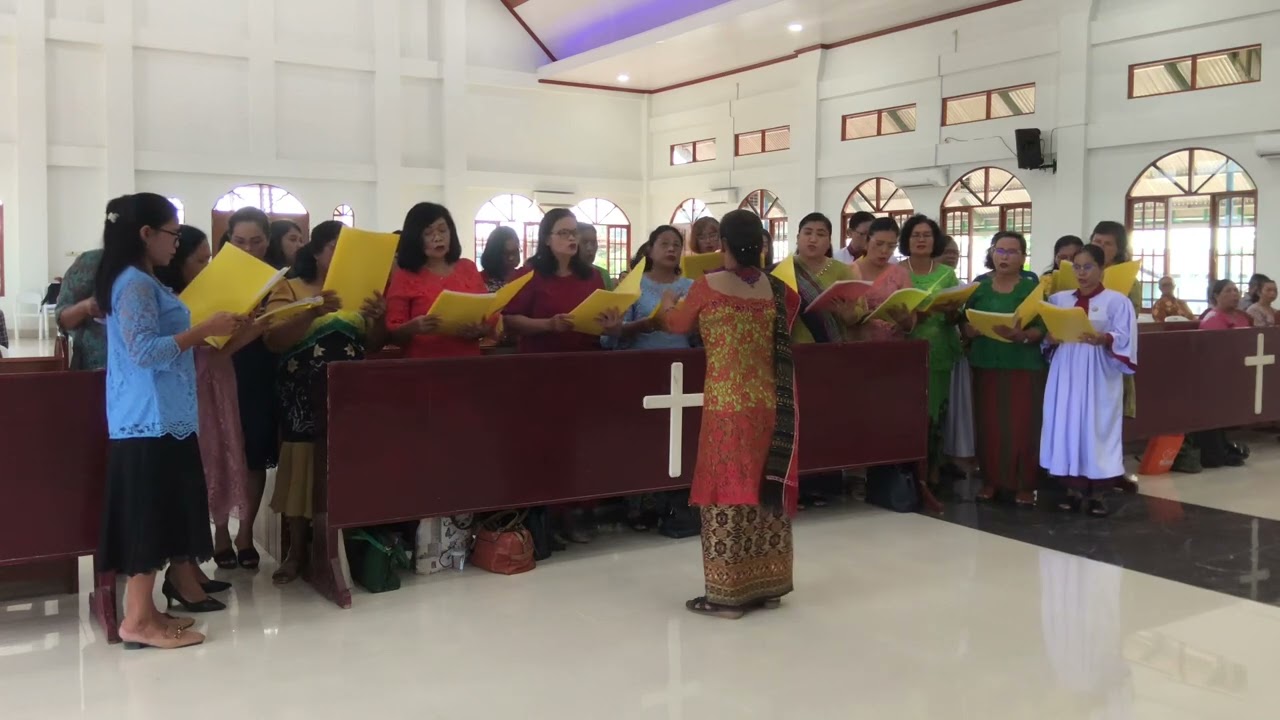 KOOR INA HKBP BORNEO Minggu,26 Mei 2024 “TUNG GODANG SITUTU”