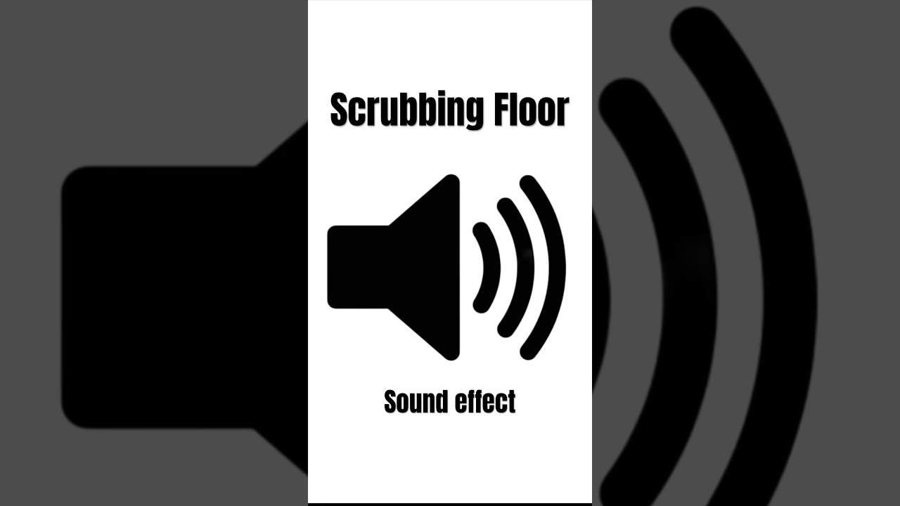 Scrubbing the floor (sound effect) #freesounds #soundeffects
