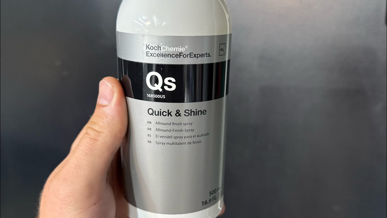 Testing out @kochchemie quick and shine.