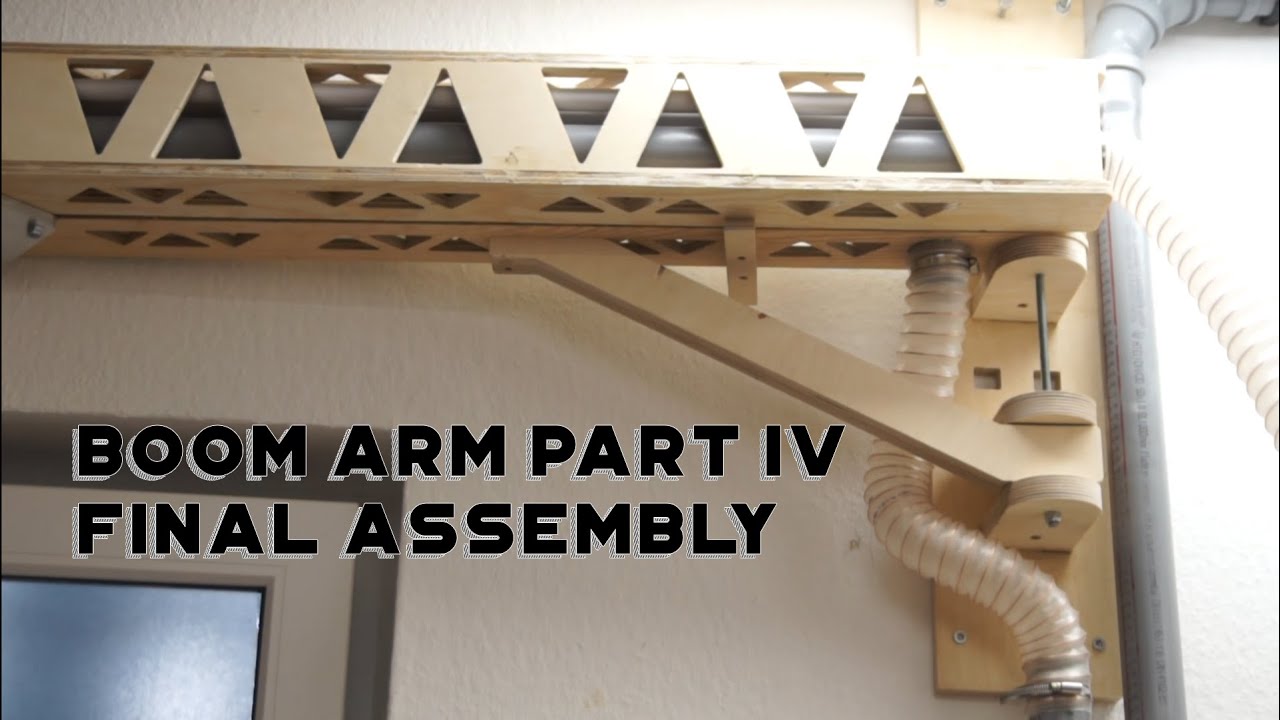 Boom Arm (Schwenkarm) Part IV - Final assembly