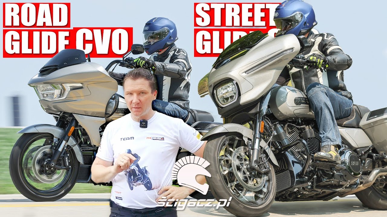 Motocykl za 200 000 zł. Harley-Davidson Street Glide CVO i Road Glide CVO  modele 2023. Skąd ta cena