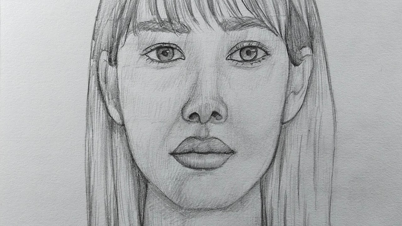 How to Draw Girl Face easy Tutorial | Loomis Guide