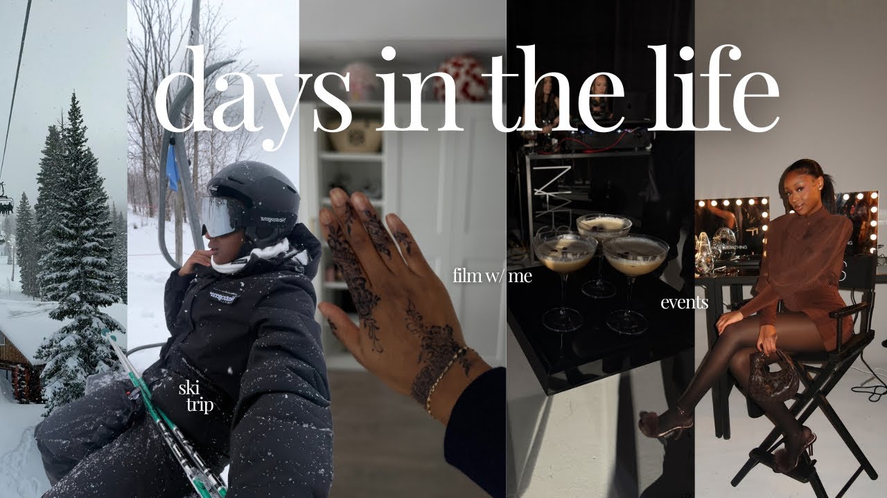 living alone vlog | grateful for a busy, fulfilling life - ski brand trip + events + film shortform