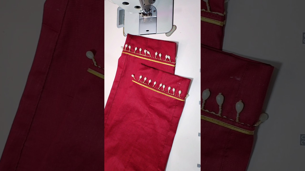 Pant Trouser Design With Pearl Lace | new and simple pant design | 