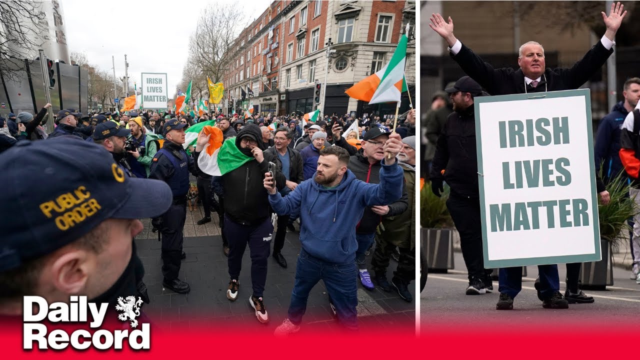 Dublin protests sees Garda launch vast security operation and make 11 arrests