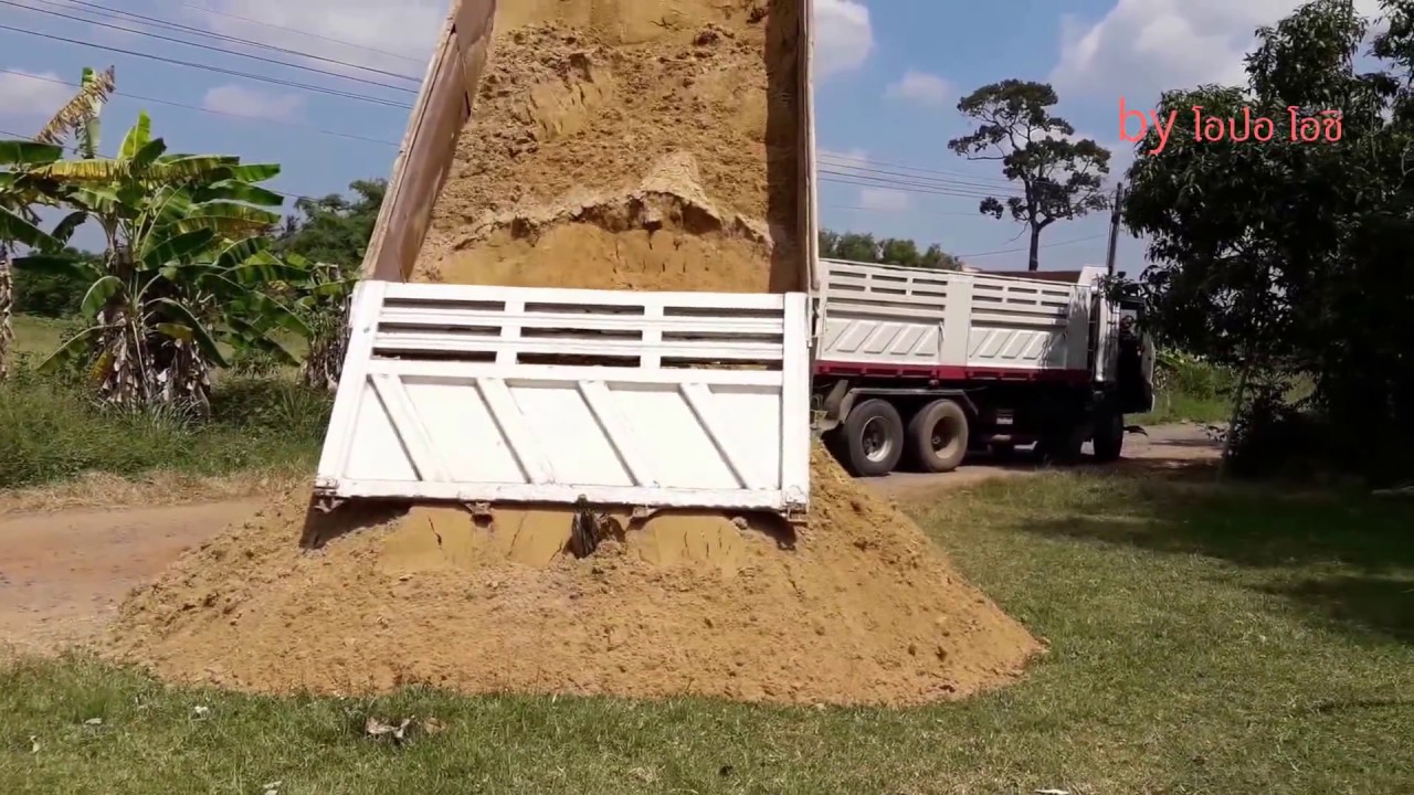 รถบรรทุกสิบล้อ สิบล้อพ่วง Truck  10  รถดั้ม ดั้มทราย