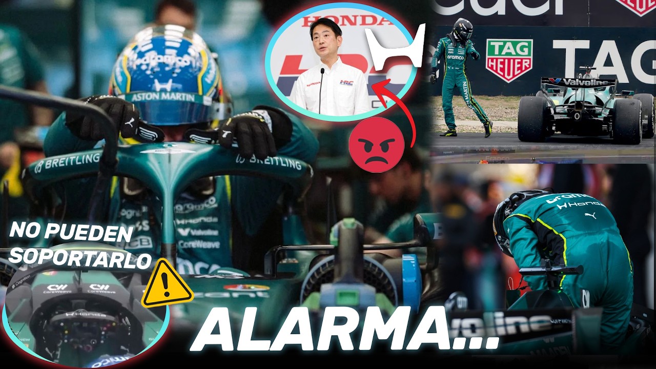 ¡¡BOCHORNO!! ASTON MARTIN y HONDA: El AMR26 es un PELIGRO, ALONSO y STROLL EXPLOTAN...