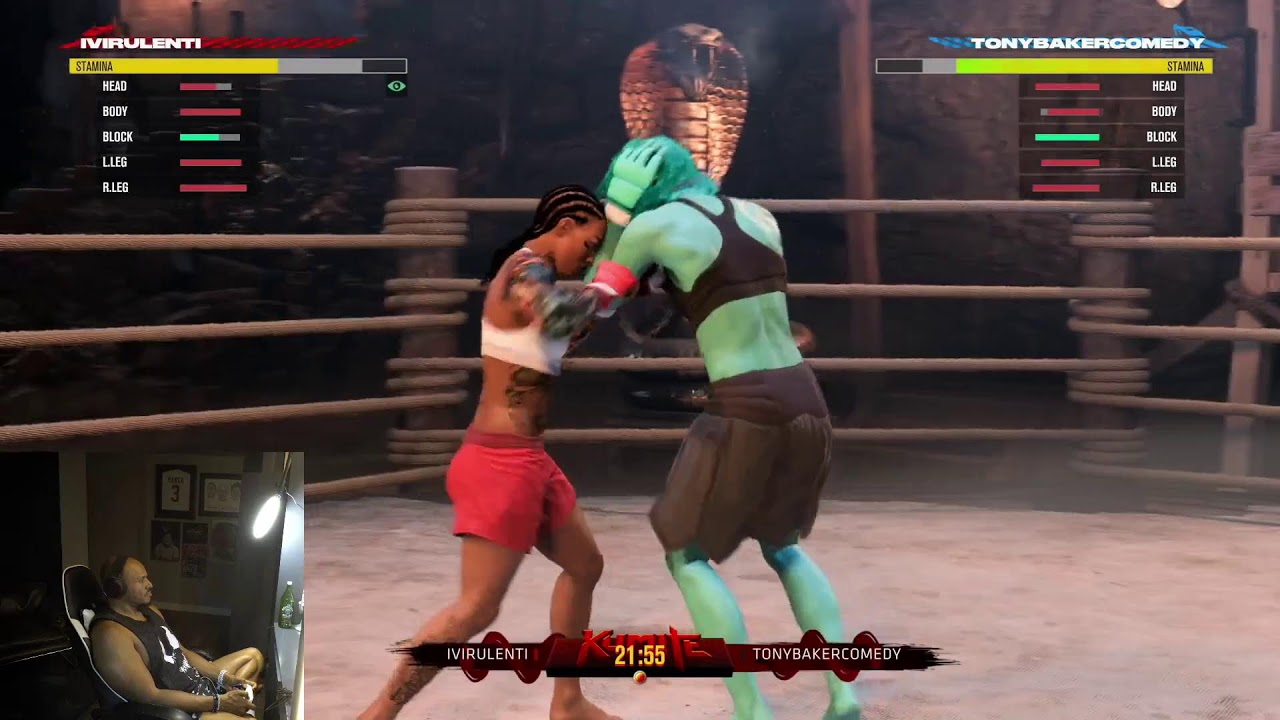Tony Is Playing UFC 5