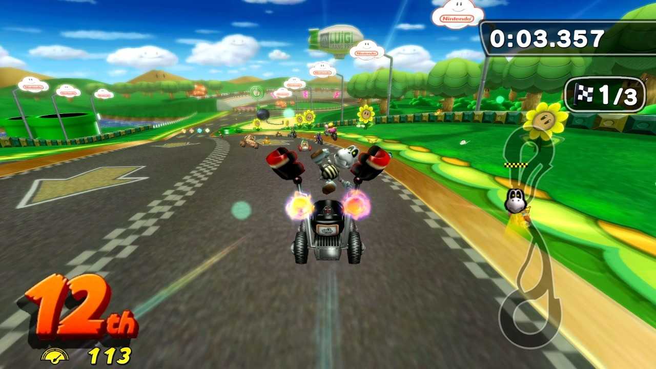 Mario Kart Wii Deluxe 10 // GCN Mushroom Cup (150cc) - 100% Walkthrough
