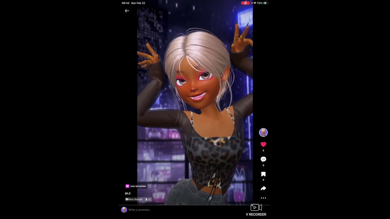Me playing ZEPETO
