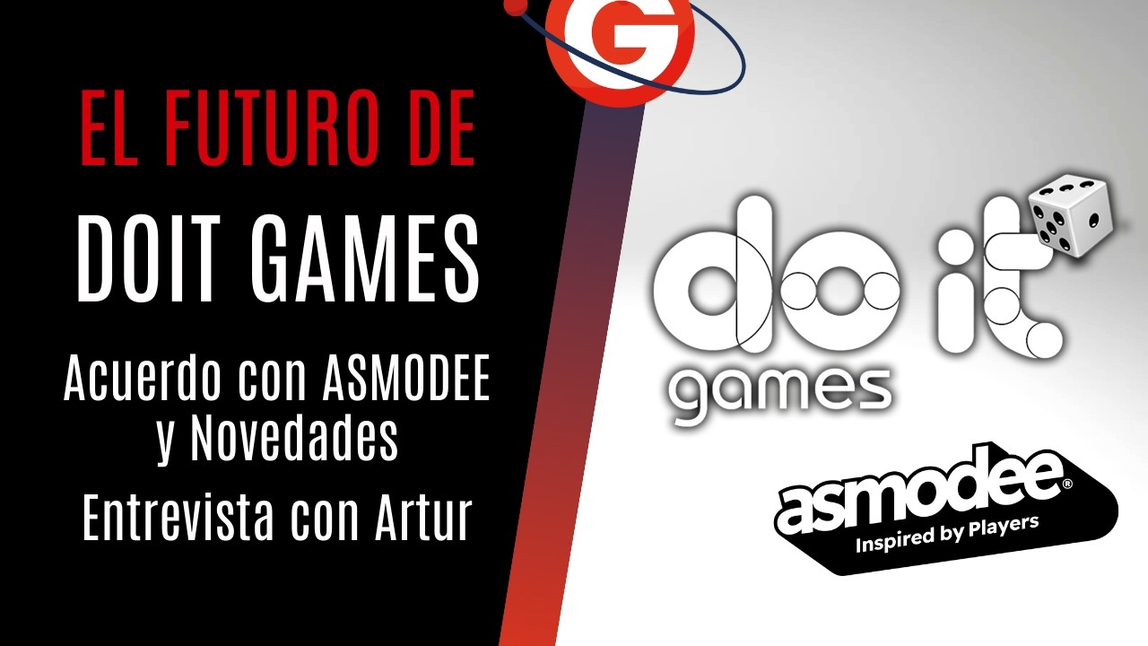 ¿Qué juegazos lanzará DOIT GAMES? 🚀 | Entrevista a Artur (Asmodee y Exclusivas)