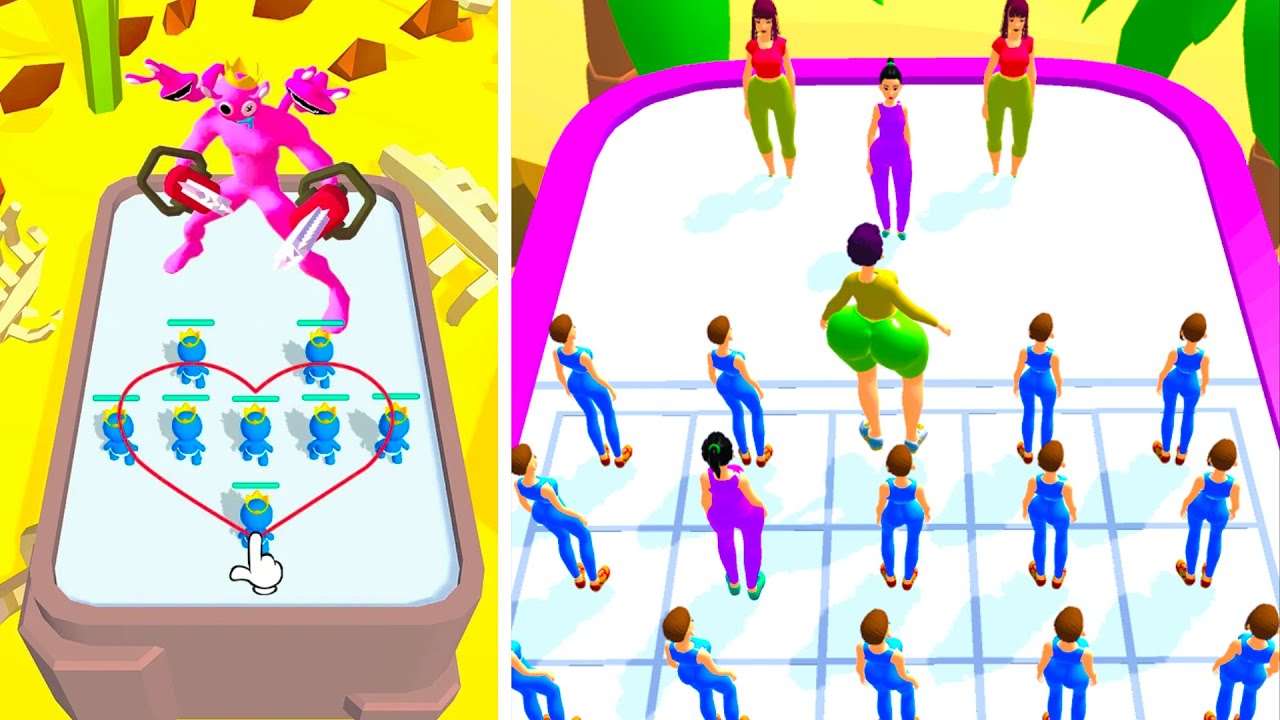 Merge Huggy | Twerk Merge  - Gameplay Android, iOS New Update Merge Battles Gameplay (Part 1)